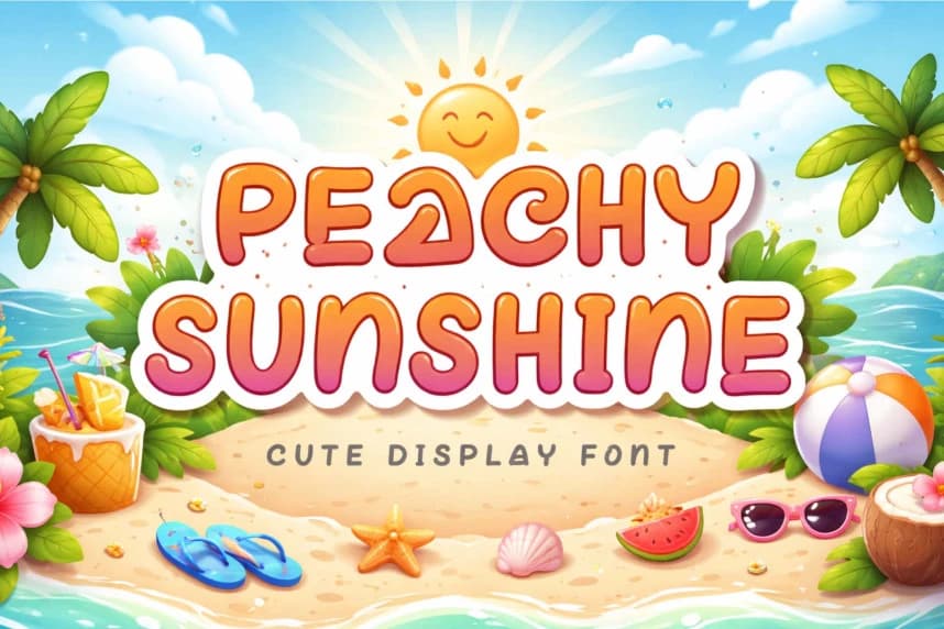 Peachy Sunshine – Display creative asset