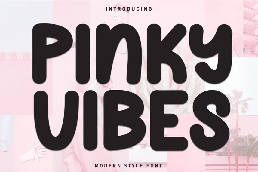 Pinky Vibes Script Font – Display creative asset