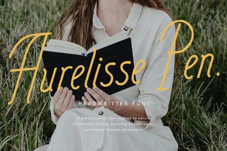 Aurelisse Pen Font – Script creative asset