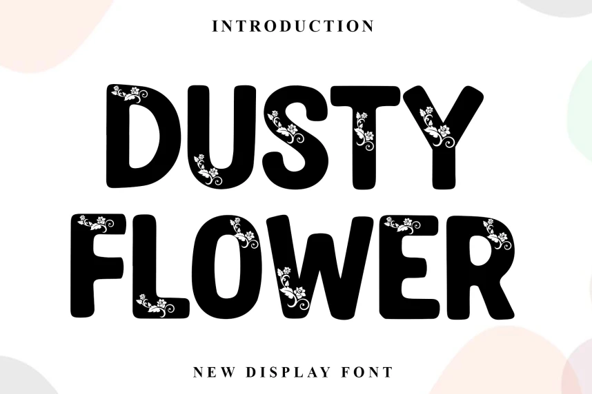 Dusty Flower Script Font – Display creative asset