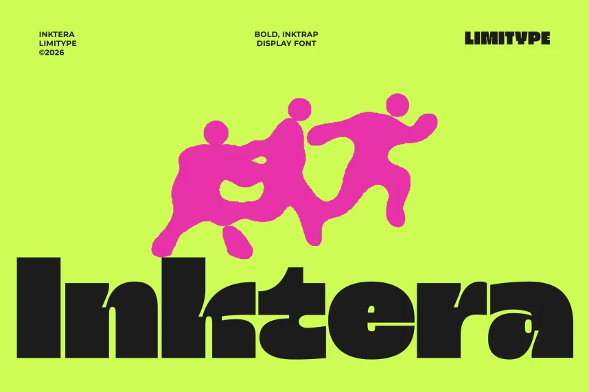 Inktera Font – Display creative asset