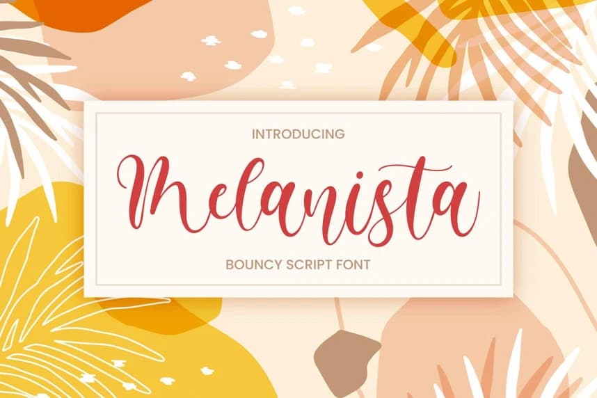 Melanista Script Font – Script creative asset