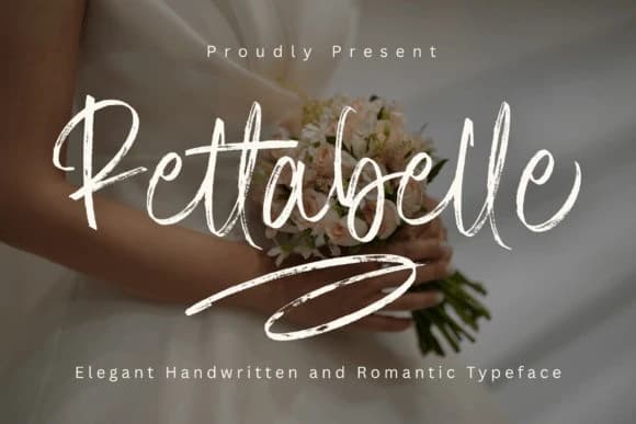 Rettabelle Brush Font – Script creative asset