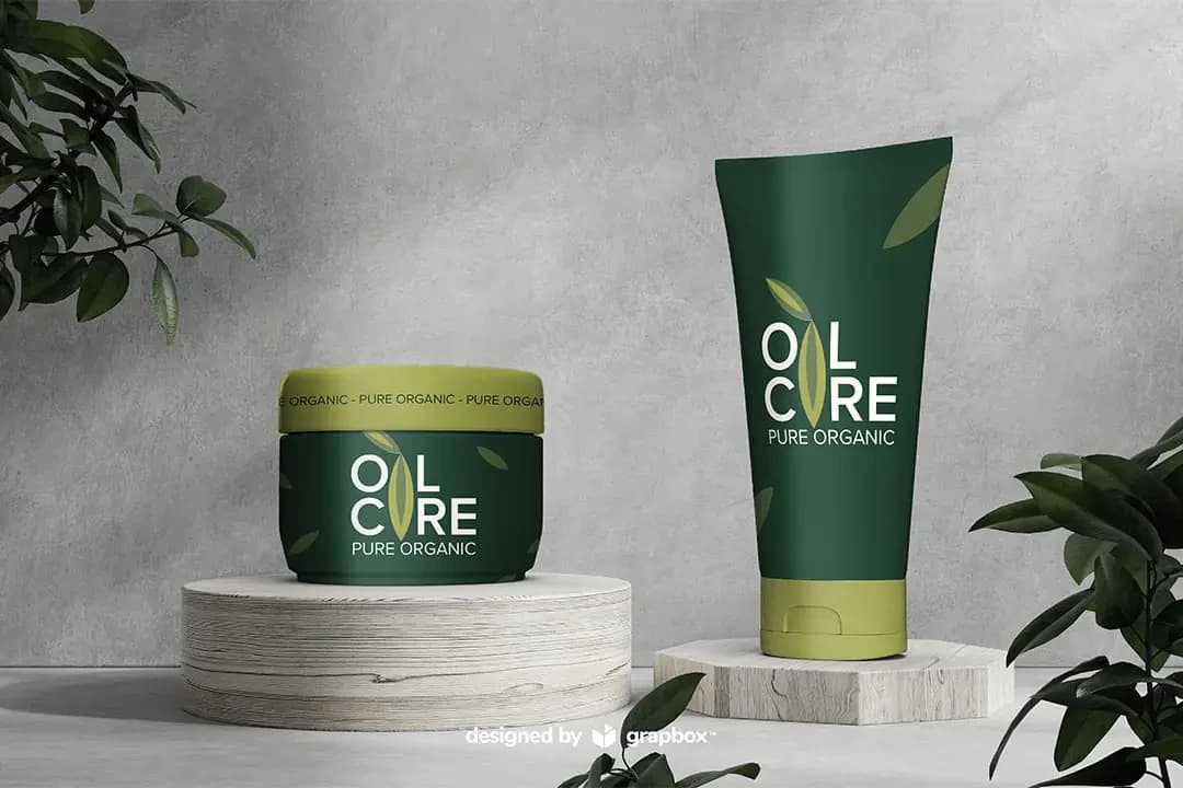 Cosmetic Mockup Free PSD Sample – Mockups creative asset