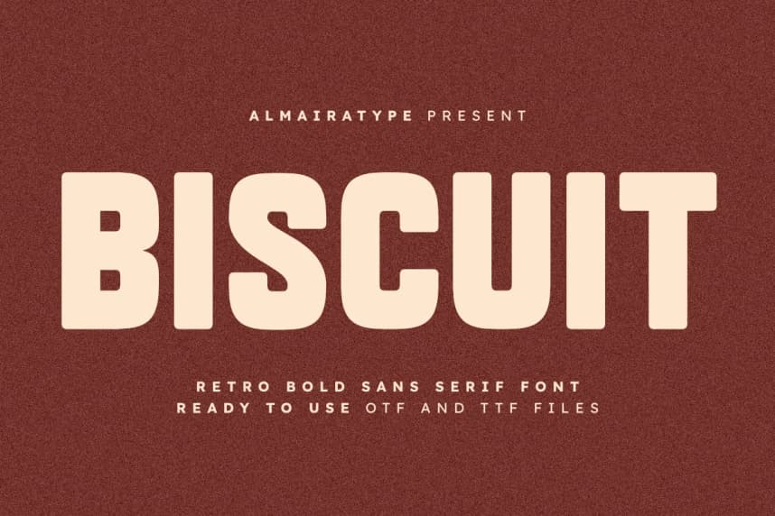 Biscuit Sans Serif Font – Sans Serif creative asset