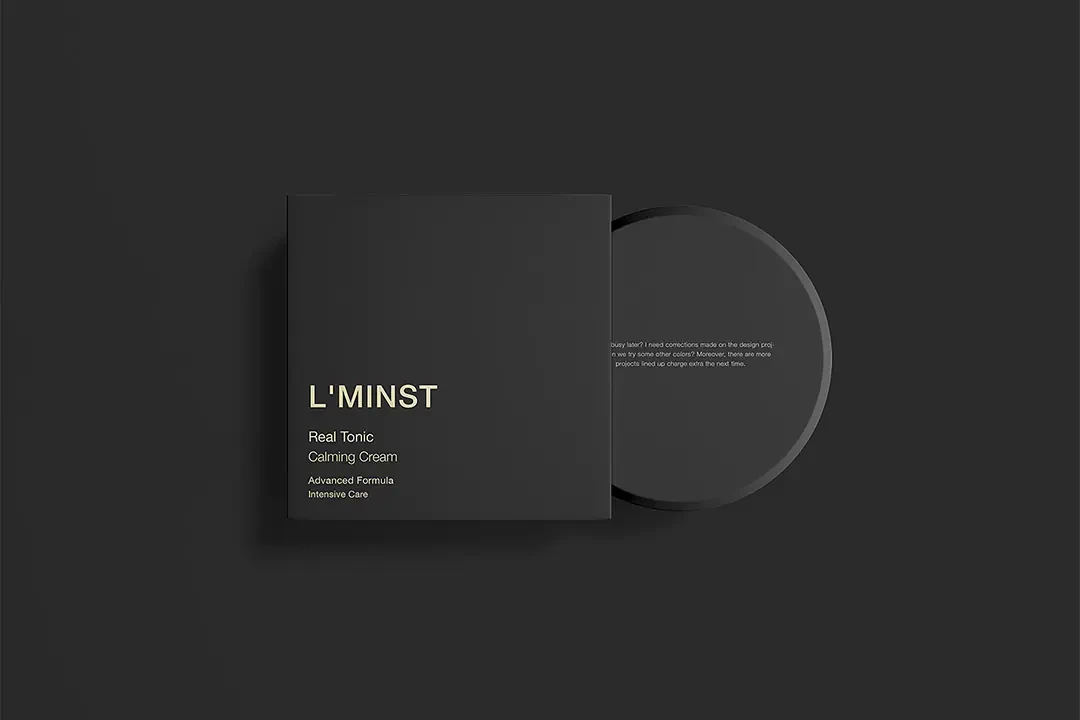 Black Cosmetic Jar and Box Mockup Free PSD – Mockups creative asset