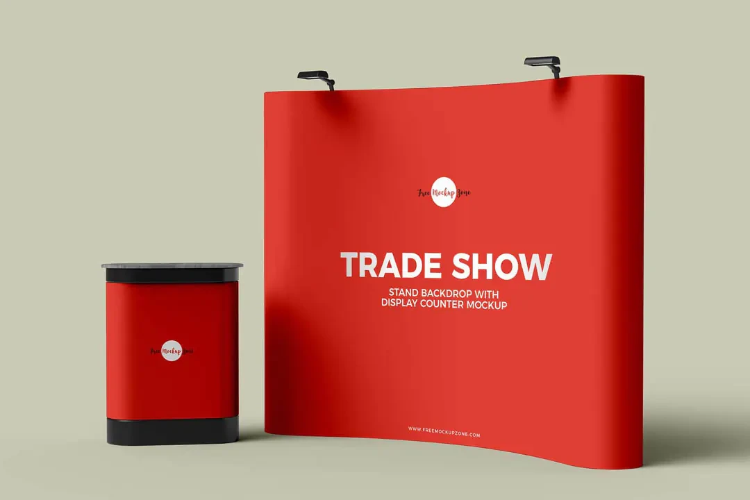 Exhibition Stand Mockup Free PSD – Mockups creative asset