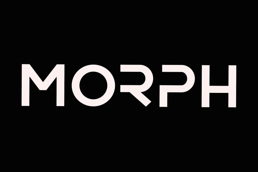 Morph Sans-Serif Font – Display creative asset