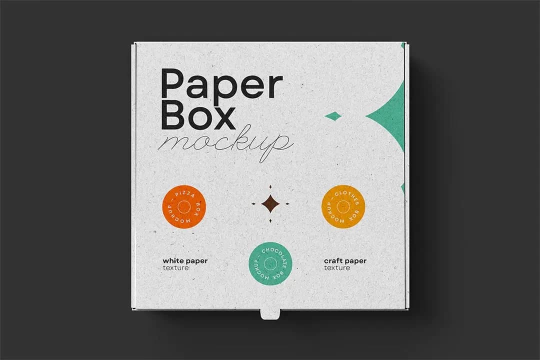 Pizza Box Mockup – Mockups creative asset
