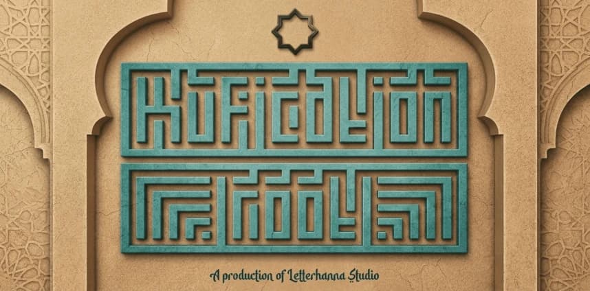 Kufication Root Font – Display creative asset