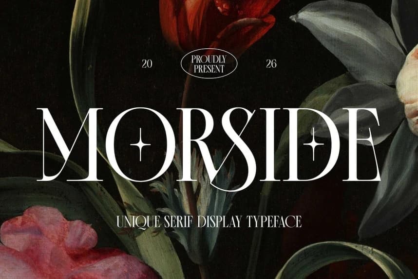 Morside Font – Serif creative asset