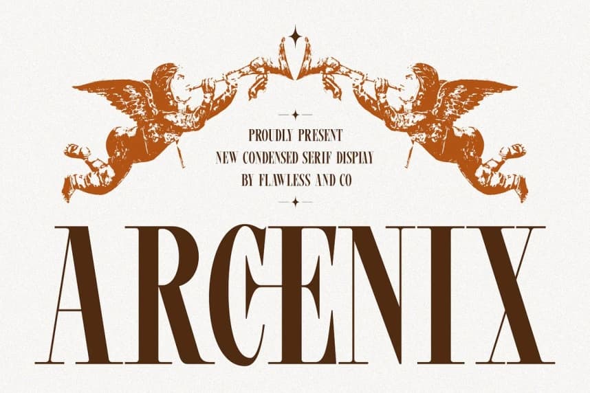 Arcenix Font – Serif creative asset