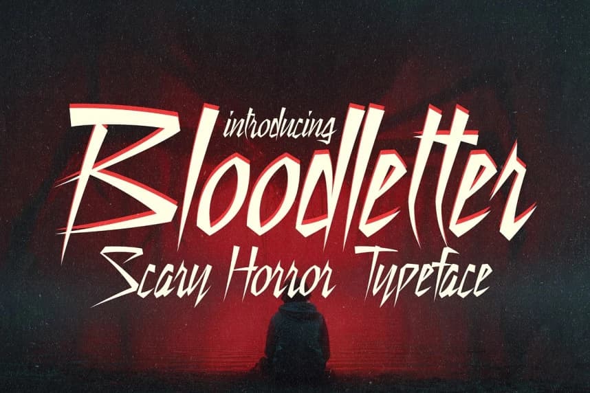 Bloodletter Font – Display creative asset