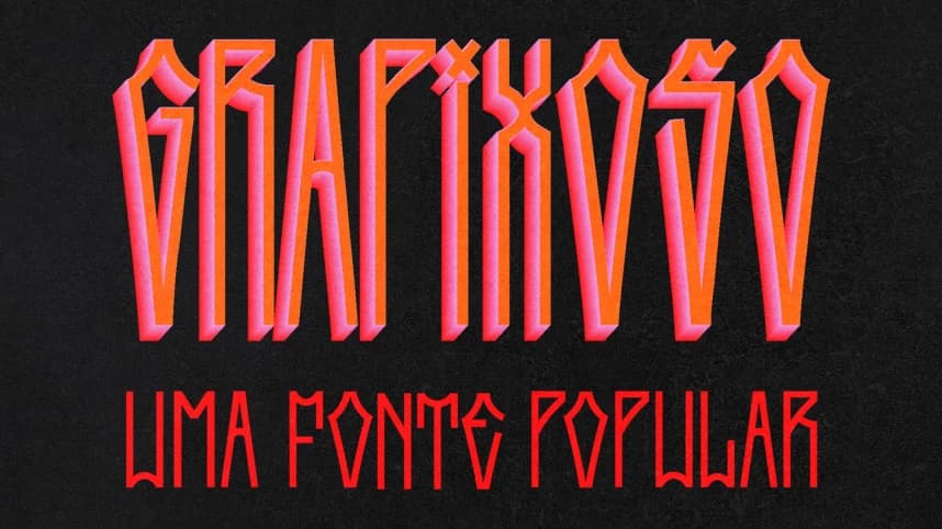 Grapixoso Font – Display creative asset