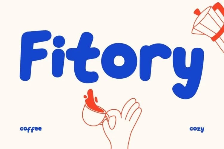 Fitory Playful Font – Display creative asset