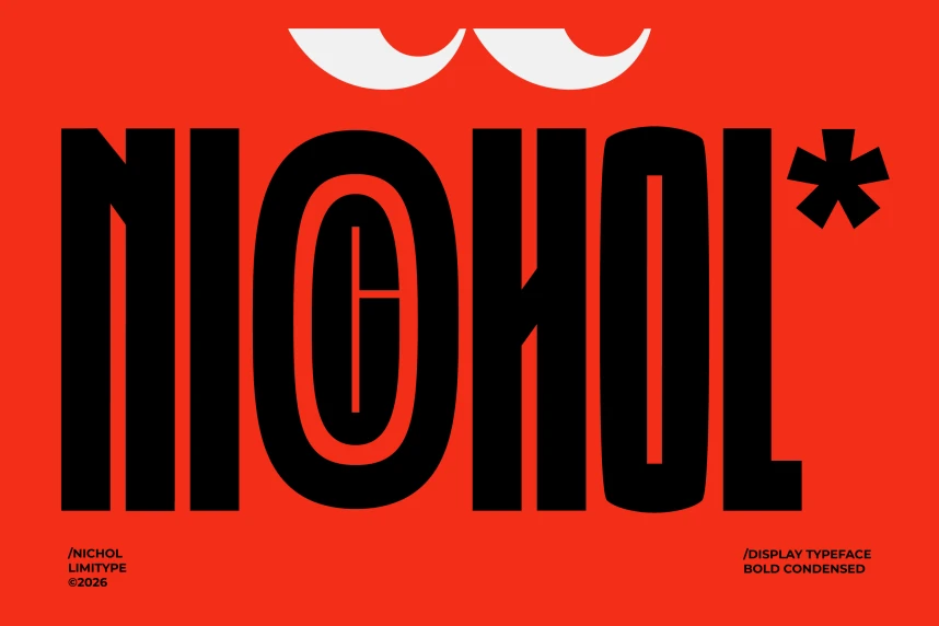 Nichol – Condensed Font – Display creative asset