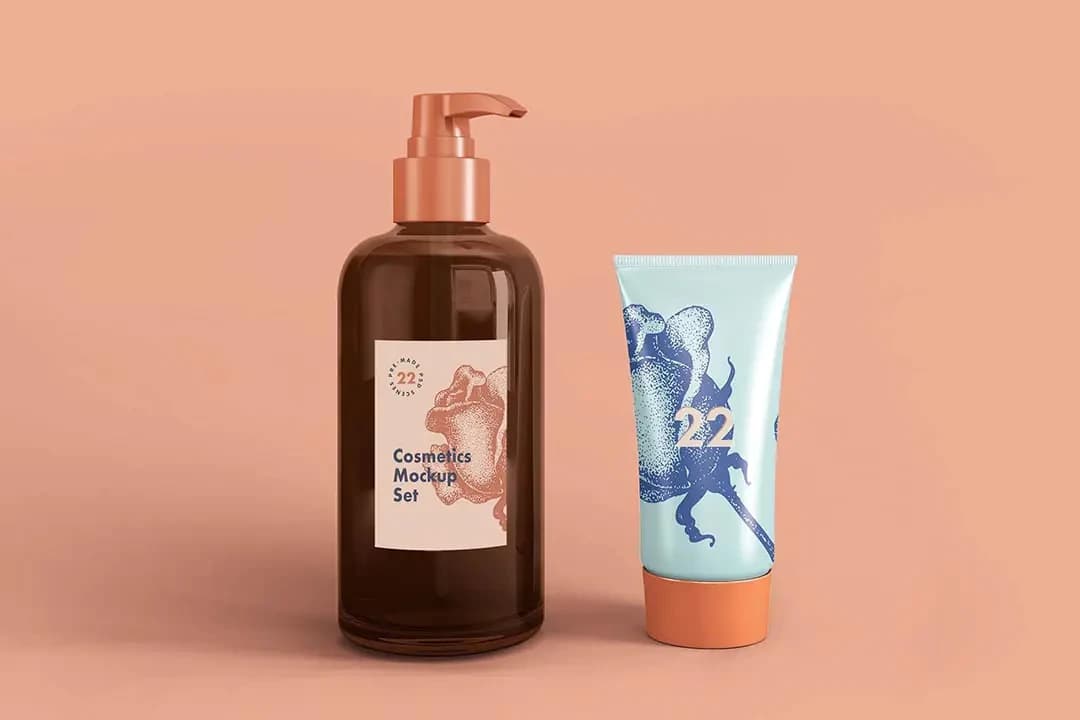 Cosmetic Mockup – Mockups creative asset
