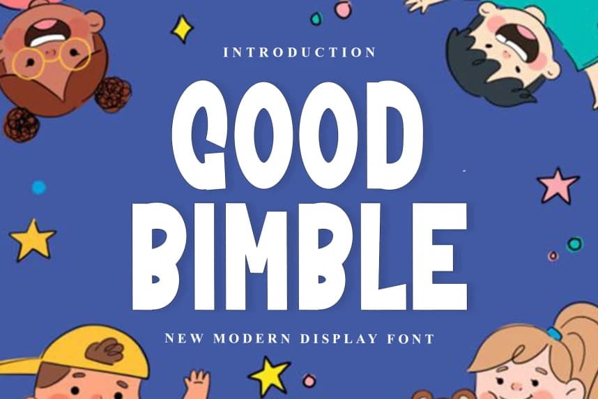 Good Bimble Playful Font – Display creative asset