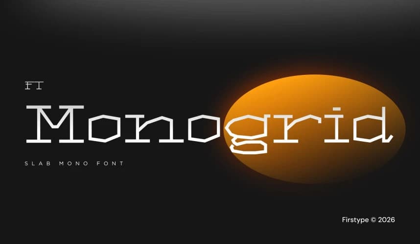 FT Monogrid Font – Display creative asset