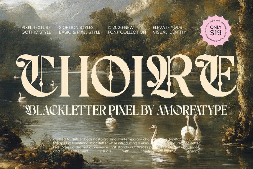 Choire Font – Display creative asset