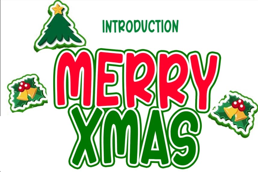 Merry Xmas Script Font – Display creative asset