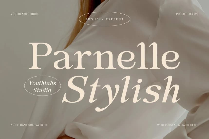 Parnelle Font – Serif creative asset