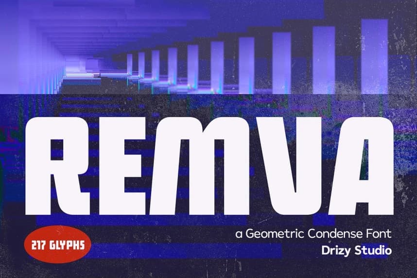 Remva Font – Sans Serif creative asset