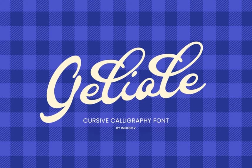Galiole Script Font – Script creative asset