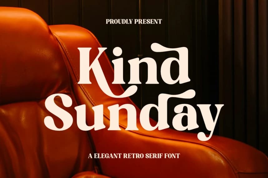 Kind Sunday Font – Display creative asset