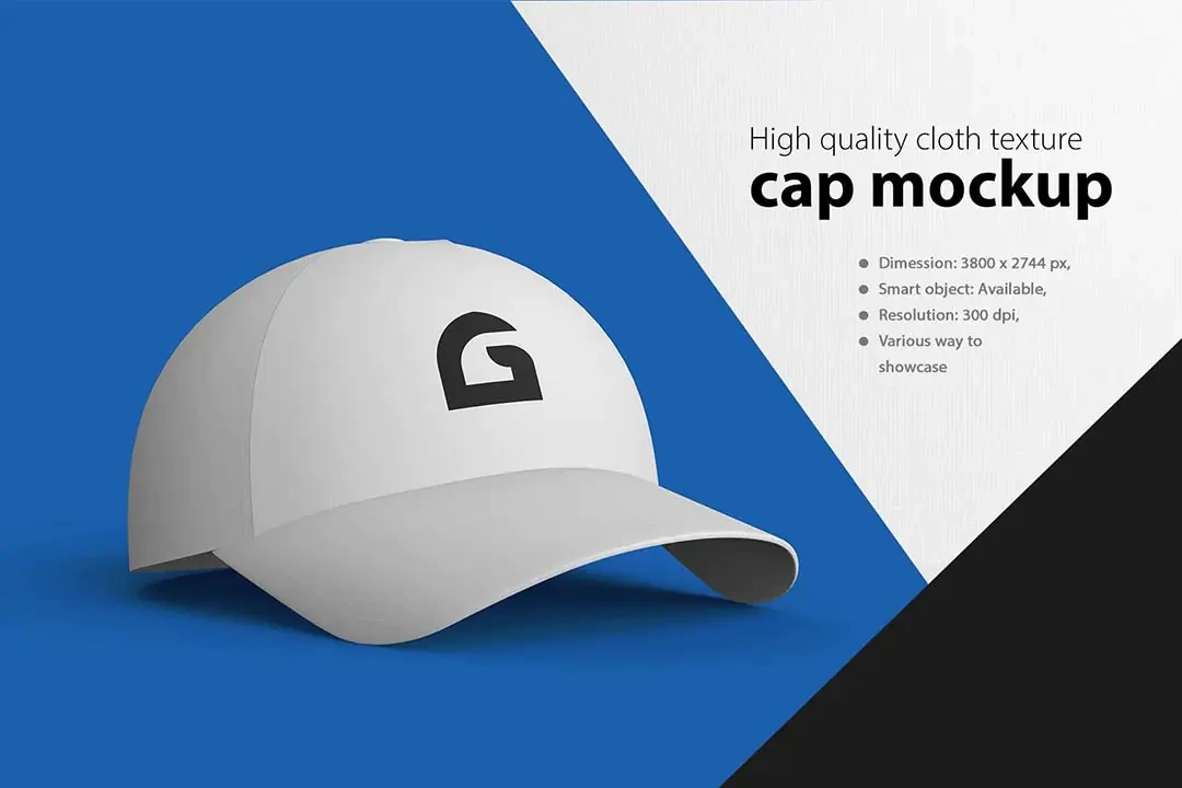 Cap Mockup – Mockups creative asset
