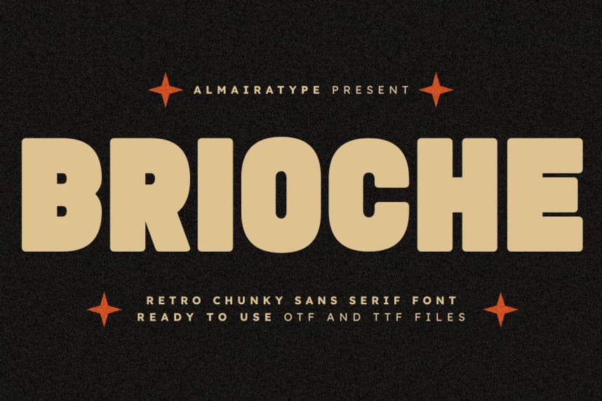 Brioche Sans Serif Font – Sans Serif creative asset