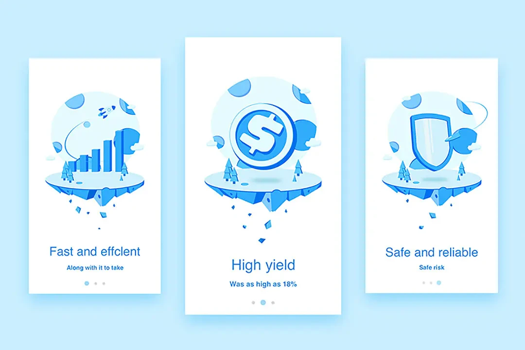 Crypto Guide illustration UI Free XD – UI Kits creative asset